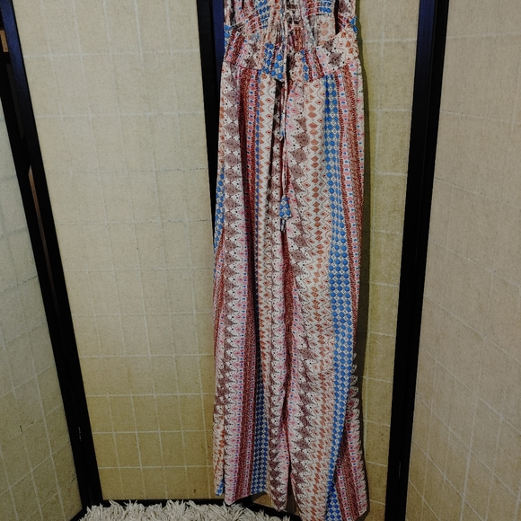 Lulu's Halter Maxi Length Dress Size L - Picture 8 of 16